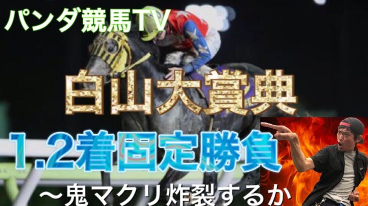 【白山大賞典 2021】直前予想〜1.2着固定勝負！！〜パンダ競馬TV