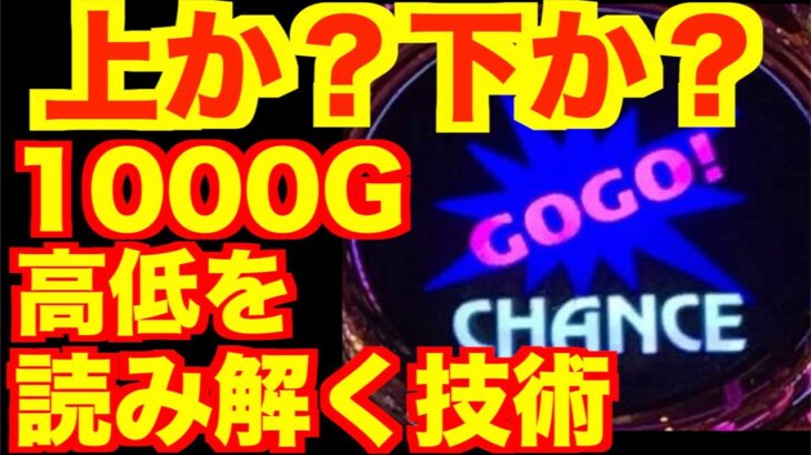 【マイジャグラー3】これが出来れば勝率アップ！1000Gで高低をざっくり当てることはできるのか？【検証#332 リクエスト回】[パチスロ][スロット]