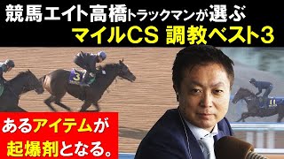 《マイルチャンピオンシップ・調教ベスト3》競馬エイト高橋賢司さんが厳選！「○○が起爆剤になる」